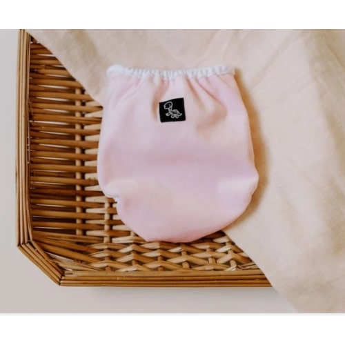 Baby Pink Velvet Newborn Reusable Cloth Diaper Cover – Dino Diapers