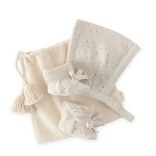 Pointelle Knit Gift Set