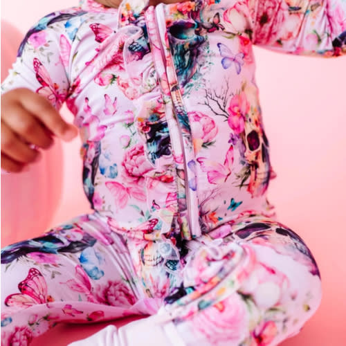 Left Me On Dead Convertible Ruffle Romper