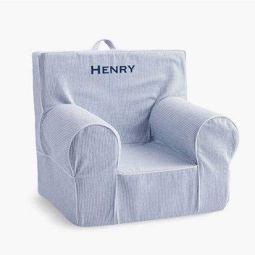 Kids Anywhere Chair®, Chambray Blue Oxford Stripe