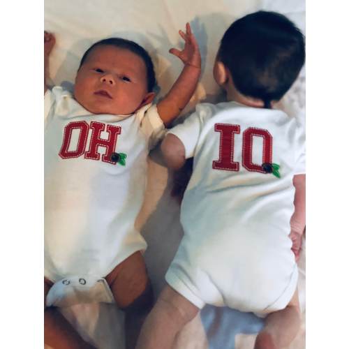 OHIO Buckeyes Baby Bodysuit
