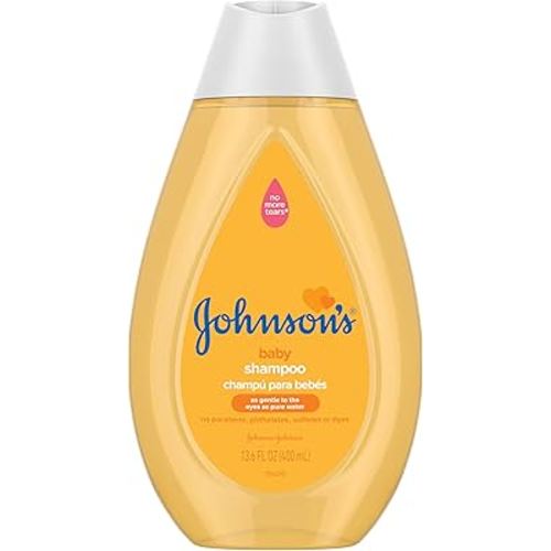 Johnson's Baby Tear Free Shampoo, No Parabens/Phthalates/Sulfates/Dyes, Fresh, 13.6 Fl Oz