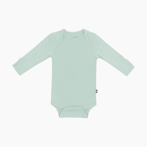 Kyte Baby Long Sleeve Bodysuit - Sage, 0-3 M