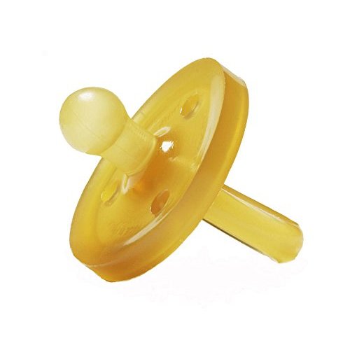 Natursutten Original Natural Rubber Pacifier, Rounded Nipple (0 - 6 Months)