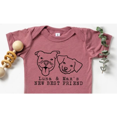 New Best Friend Onesie® Protected by Dog Onesie® - Etsy