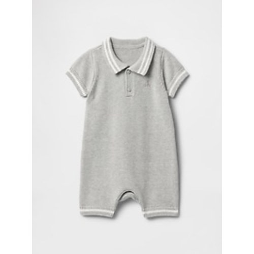 Baby Polo Sweater Shorty One-Piece | Gap