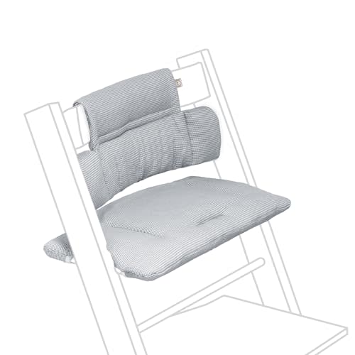 Stokke Tripp Trapp Classic Cushion 2, Nordic Blue - Pair with Tripp Trapp Chair or High Chair for Support & Comfort - Machine Washable