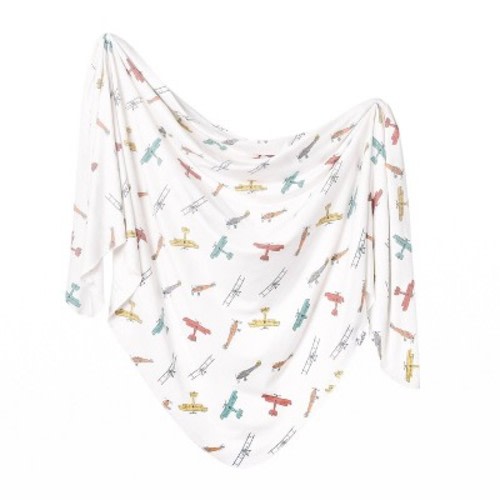 Copper Pearl Diesel Knit Swaddle Blanket, Color: Ace