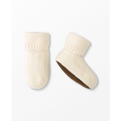 Baby Sweaterknit Booties | Hanna Andersson
