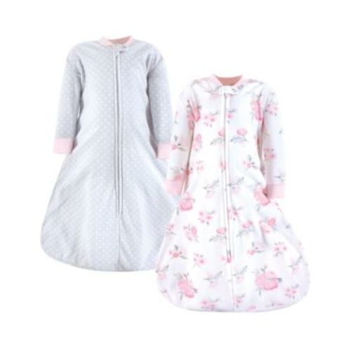 Baby Girls Hudson Long-Sleeve Fleece Sleeping Bag, Basic Pink Floral