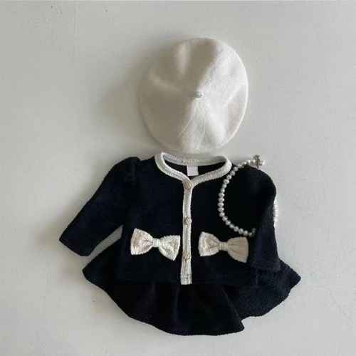 Baby 2-Piece Sweet Bow Fair Girl Set