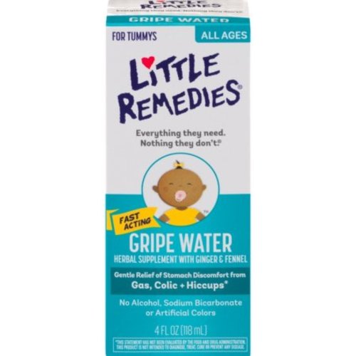 Little Remedies Little Tummies Gripe Water Herbal Supplement, 4 oz