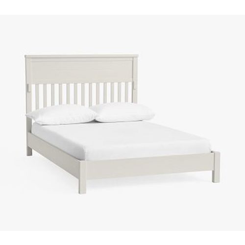 Charlie 4-in-1 Low Footboard Complete Full Bed Conversion Kit, Montauk White, UPS