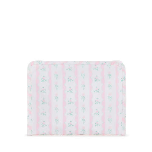 TRVL Roadie Medium Zip Pouch-Ribbon Pink