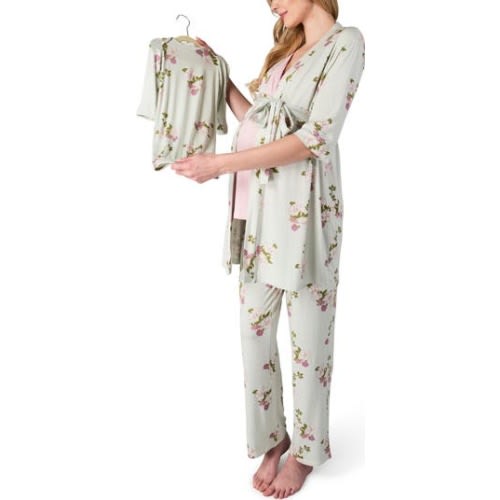 Analise During & After 5-Piece Maternity/Nursing Sleep Set, Small