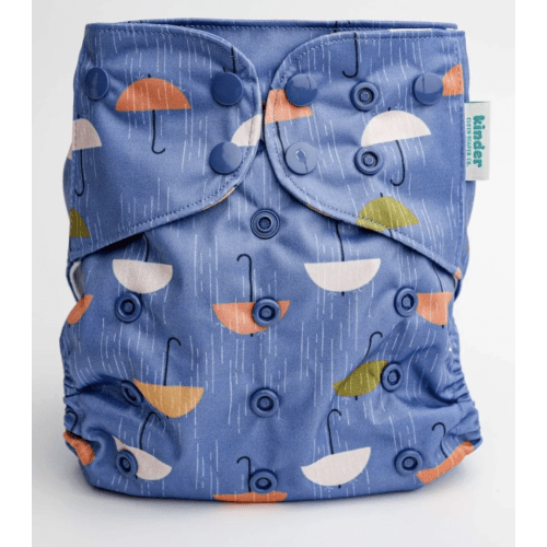 Space and Sky: Essentials Pocket Cloth Diaper with Athletic Wicking Jersey, Grows with your Baby
