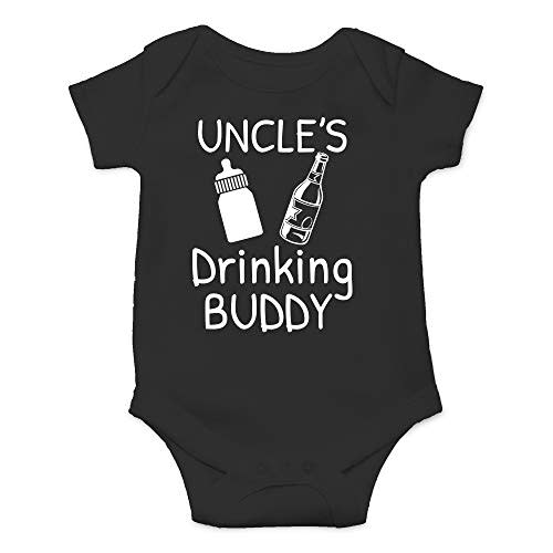 CBTwear Uncles Drinking Buddy Baby Bodysuit Cute Newborn Boy Clothes Adorable Infant Unisex Romper