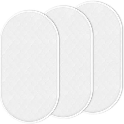 Baby Thicker Diaper Changing Quilted Pad Liner, Non-Slip 3 Pack Heavy Absorbency Reusable Incontinence Pads for Kids Changer Washable Underpads(YDYQ)