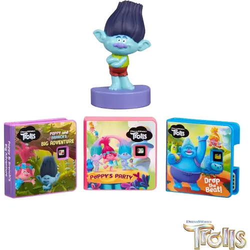 Little Tikes Story Dream Machine DreamWorks Trolls Hug, Sing & Dance Collection Story Collection, Storytime, Books, DreamWorks Animation, Audio Play Character, Gift and Toy for Toddlers and Kids