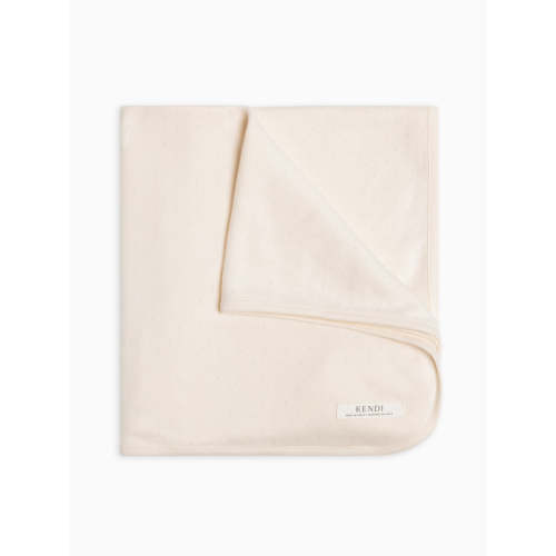 Pointelle Swaddle Blanket - Ivory