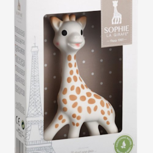 Sophie la girafe | Handcrafted for 60 Years in France | Natural Rubber | Designed for Teething Babies | Awaken All 5 Senses | Easy to Clean