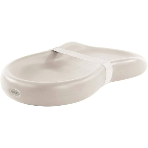 Keekaroo Peanut Changer Baby Vanilla – The Original Made in USA Easy-to-Clean Changing pad and The only Shell Over Foam, Fully Water Repellant, Wipeable Diaper pad, Wipe-Clean Changing pad