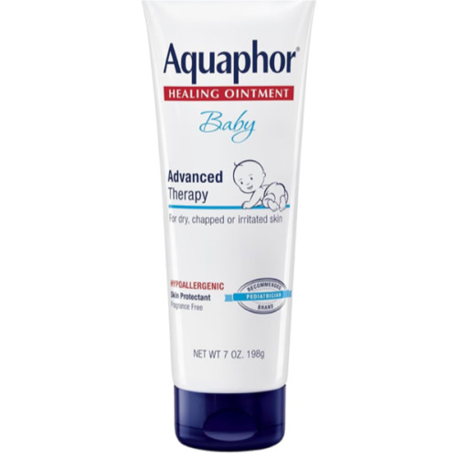 Aquaphor Baby Healing Ointment Advanced Therapy Skin Protectant, Dry Skin and Diaper Rash Ointment, 7 Oz Tube