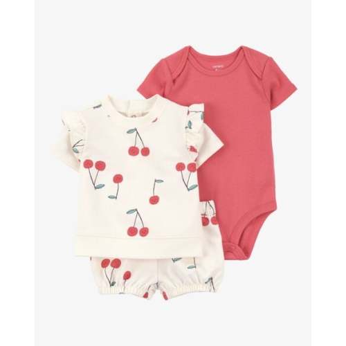 Baby 3-Piece Cherry Outfit Set - Carter's | Carter's