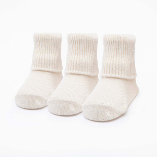 Organic Cotton Socks - Infant & Toddler Anklet 3 Pak