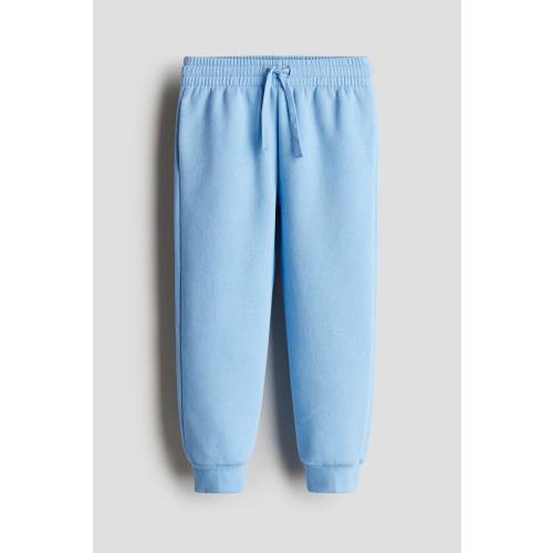 BRUSHED-INSIDE JOGGERS, Light Blue - size 10 (9-10Y)