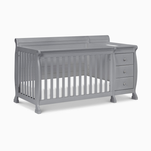 daVinci Kalani 4-in-1 Crib and Changer Combo - Grey