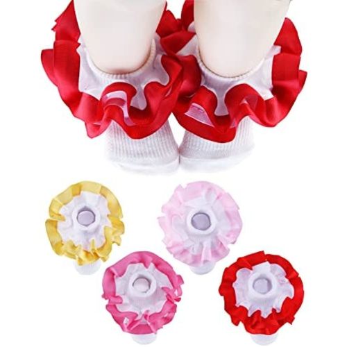 Little Baby Girl Princess Lace Ruffles Socks Set