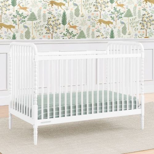 Delta Children Serena 4-in-1 Convertible Crib - Teak Brown