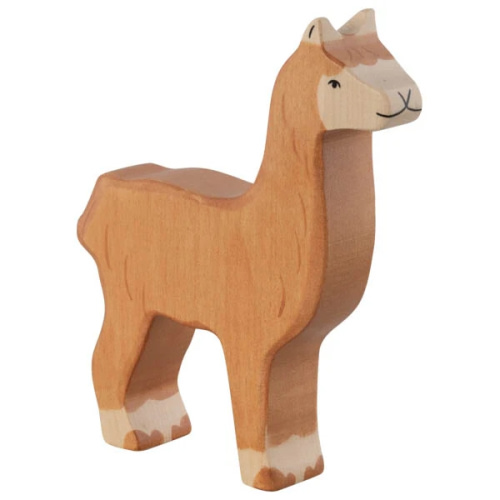 Holztiger alpaca