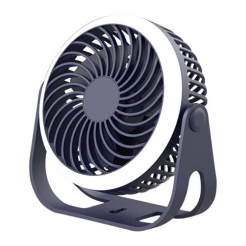PRINxy Bedside Fans Mini Fan Outdoor Portable Desktop Fan With Night Light High Wind Silent Charging Small Fan Portable Fans Small Fans Table Fans Fans Blue