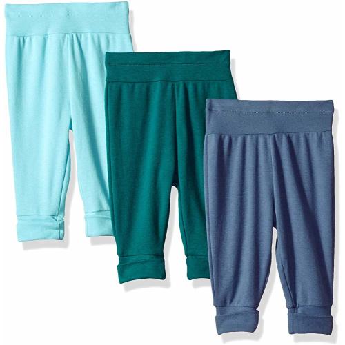 Hanes Ultimate Baby Flexy 3 Pack Adjustable Fit Knit Jogger Pants
