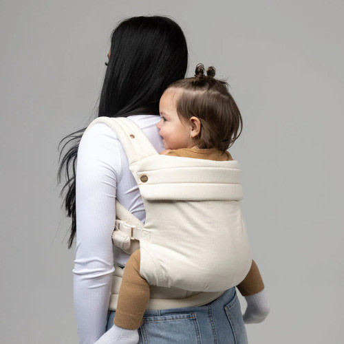 The Monarch Baby Buckle Carrier - Natural Ivory