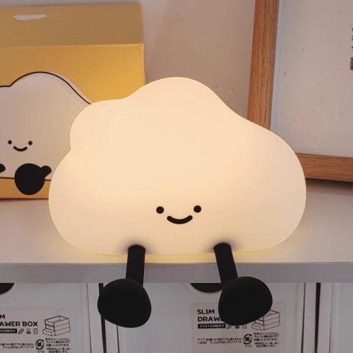 Cloud Silicone LED Night Lamp-Baby Gifts For Girls