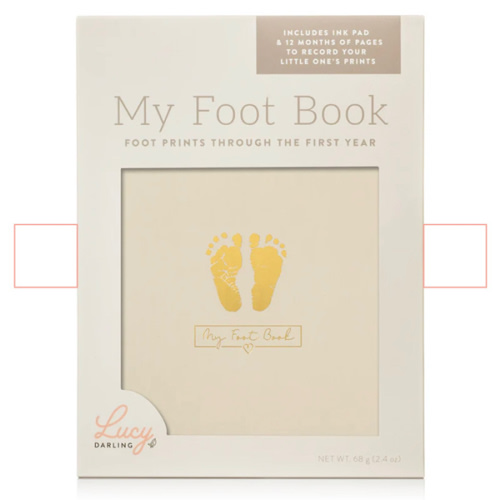 My Foot Book: Footprints Through the First Year – Lucy Darling