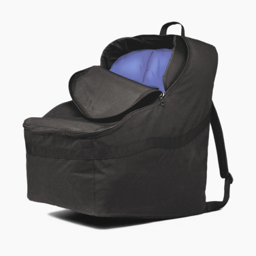 JL Childress Ultimate Padded Backpack Car Seat Travel Bag - Black