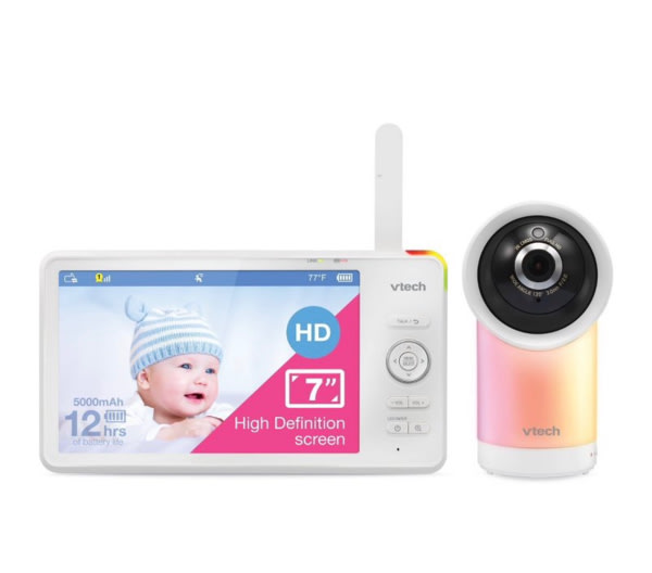 Night Light 7" 360° Wi-Fi Baby Monitor | VTech Baby