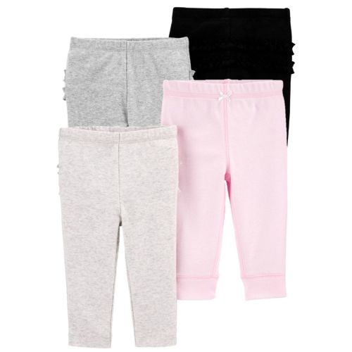 Baby 4-Pack Ruffle-Detail Cotton Pants
| Carter's