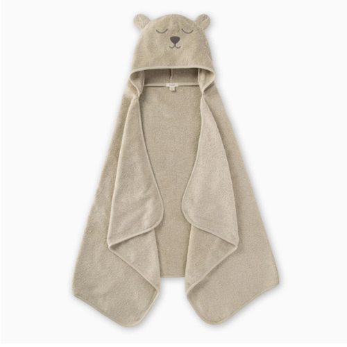 Organic Cotton Toddler Hooded Bear Towel