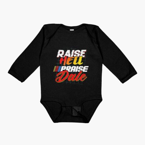Raise Hell Praise Dale Baby One-Piece