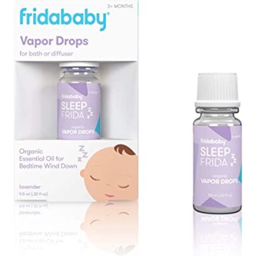 Frida Baby Natural Sleep Vapor Bath Drops for Bedtime Wind Down by Frida Baby, White