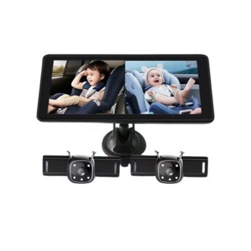 The BabtVue360 Dual View Car baby camera Mirror