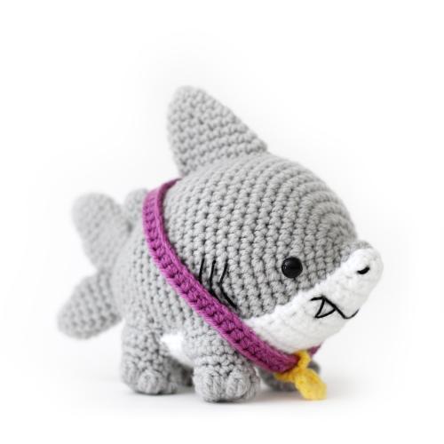 Shark Puppy Amigurumi Crochet Pattern