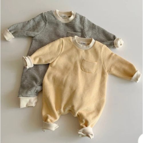 Boho Striped Onesie – The Boho Bebe
