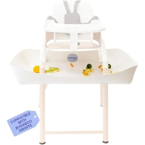 CATCHY - Food Catcher - Compatible with Bugaboo Giraffe + 11 Other High Chairs - Highchair Sold Separately - Baby Food & Mess Catcher - Under High Chair Accessory