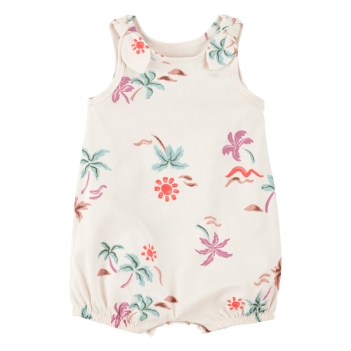 Baby Beach Print Cotton Romper - Carter's | Carter's